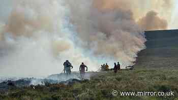 Cairngorms wildfire enters third day as residents told to 'leave pets behind'