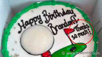 Sydney woman's polite cake request leads to hilarious mix-up on her brother's birthday
