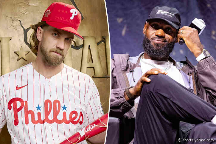 Bryce Harper gives stunning guess for LeBron James’ next team
