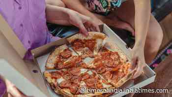 Why pizza boxes are square but pizzas are round?