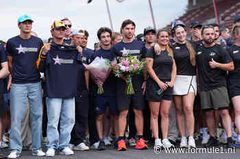 Coureurs herdenken Anthoine Hubert en Dilano van ’t Hoff op Spa-Francorchamps