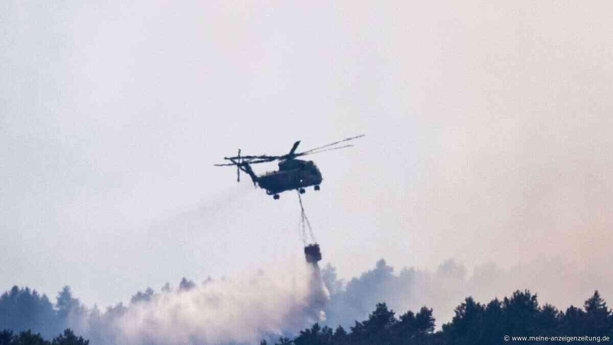 Waldbrand im Müritz-Nationalpark: Altmunition erschwert Löscharbeiten – Bundeswehr im Einsatz