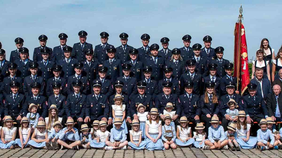 Feuerwehr Baumgarten feiert 150. Geburtstag – 50 Wehren rücken zum Festzelt an