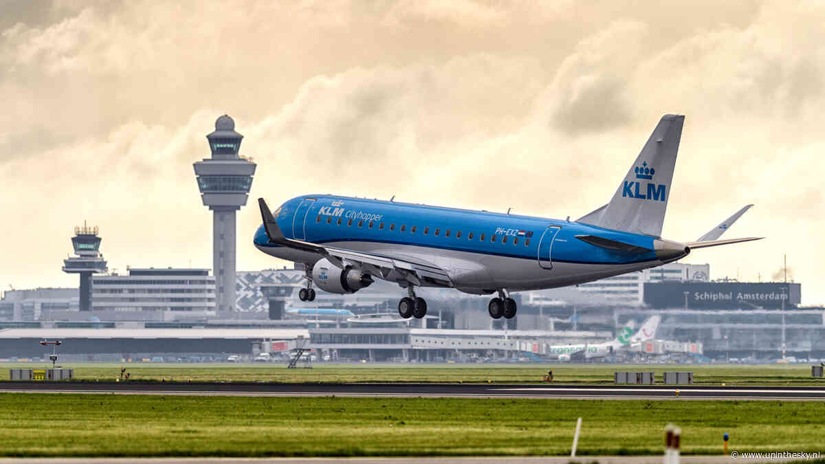 KLM-toestel vliegt van Schiphol naar Maastricht
