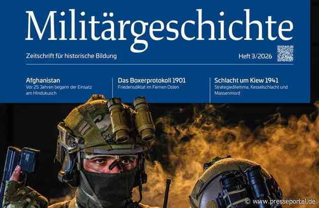 Neue Ausgabe: Militärgeschichte. Zeitschrift für historische Bildung 3/2026