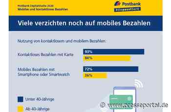 Postbank Digitalstudie 2026: Kontaktlos zahlen ist Standard - Mobile Payment bleibt Generationenfrage