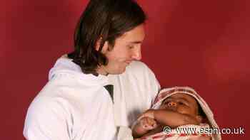 Messi first met Yamal as a baby. Their next meetin...
