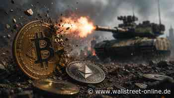 Krypto dreht: Iran-Krise frisst Inflations-Rallye bei Bitcoin und Ethereum auf