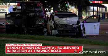 Motorcyclist killed, several injured after suspected DWI crash shuts down part of Capital Boulevard