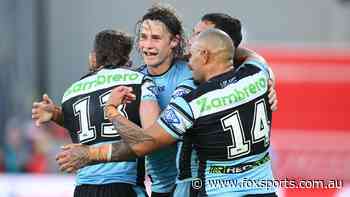 NRL’s hottest team stay hot! Sharks survive late Knights scare as Ponga’s ugly kicking proves costly