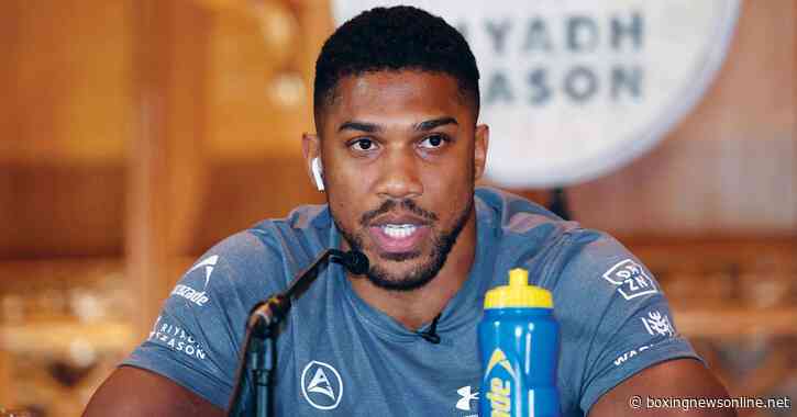 Anthony Joshua says one man stands alone as the ‘best fighter in the world’