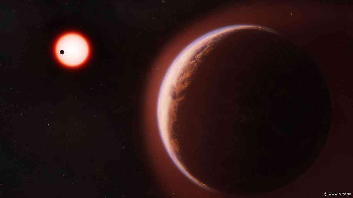 Suche nach Leben im All: Gesteinsplanet könnte auch eine Atmosphäre haben