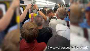 Merseyrail 'chaos' as passengers 'squashed in like sardines' on way to The Open