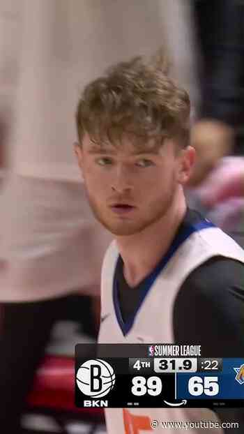 Tyler Nickel is shooting lights out in Summer League🔥 #nyknicks #nba #nbasummerleague