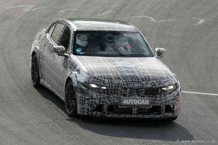 Next petrol BMW M3 breaks cover – and it could offer a manual 'box