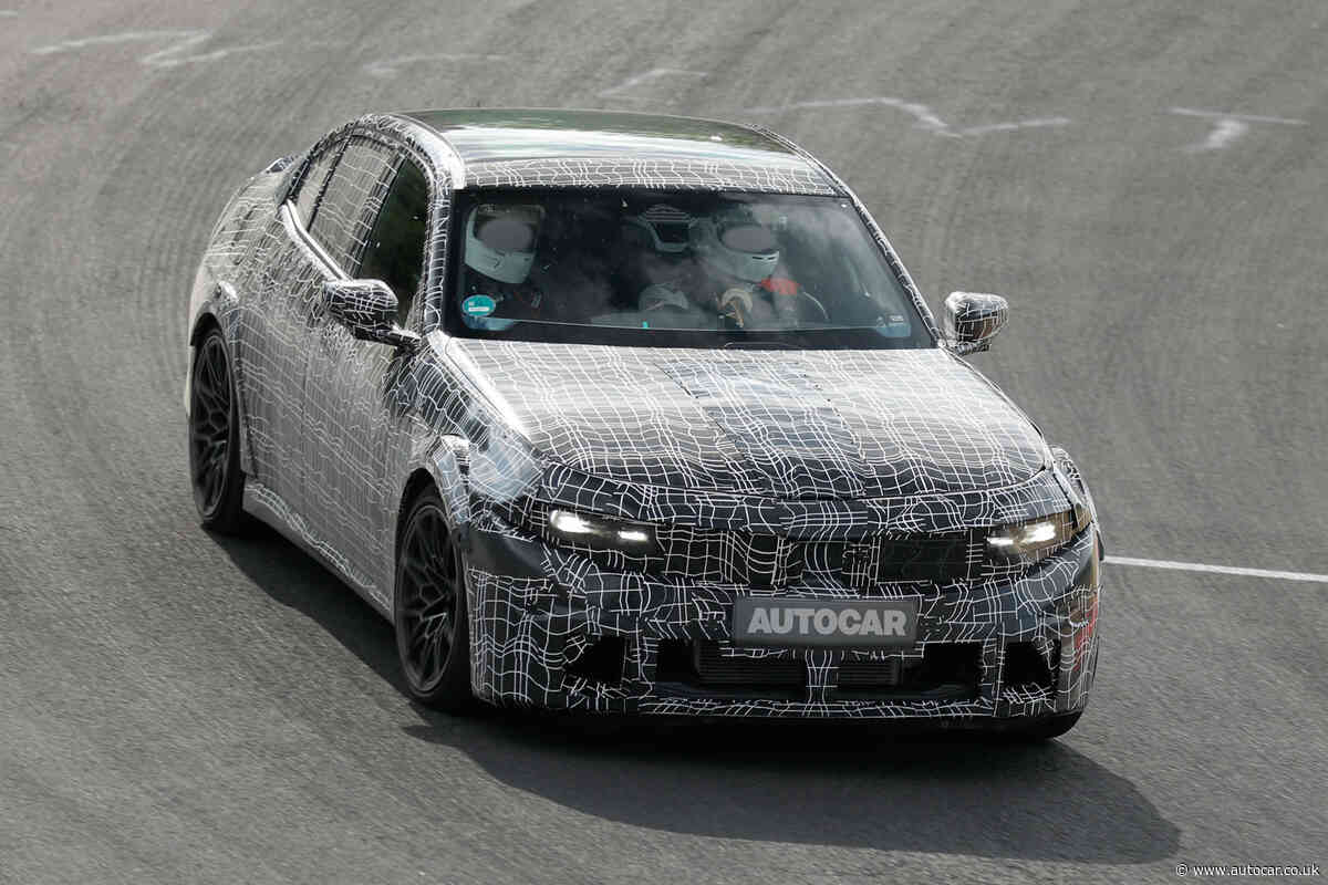 Next petrol BMW M3 breaks cover – and it could offer a manual 'box