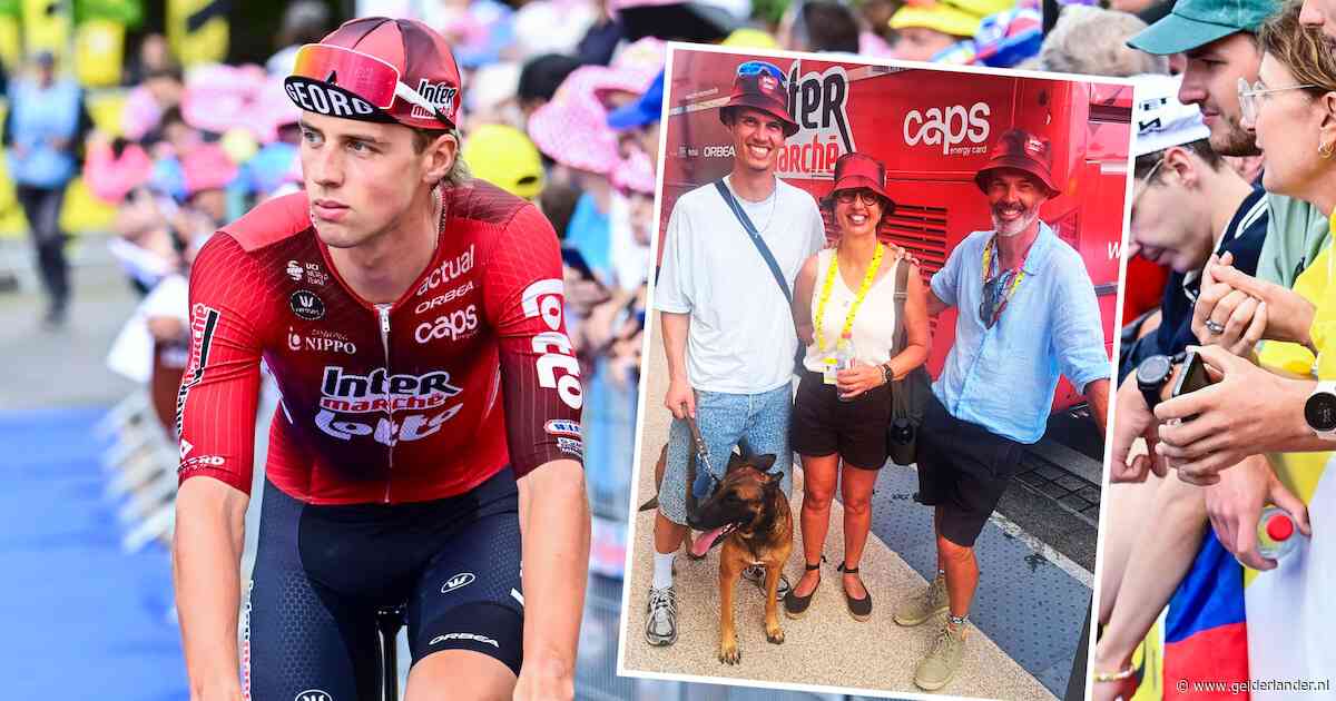 Hij is dé Nederlandse verrassing van de Tour, en zijn ouders maken het drie weken lang vanaf de eerste rij mee