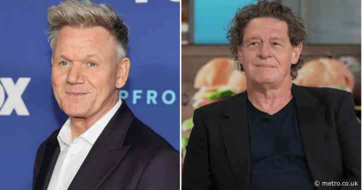 Gordon Ramsay finally buries hatchet with rival chef who reduced him to tears