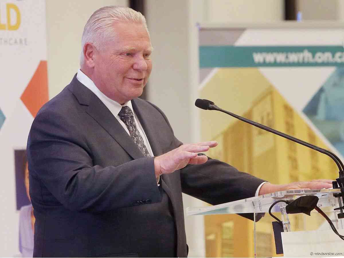 Premier Ford promises unlimited support as wildfires rage across Northern Ontario