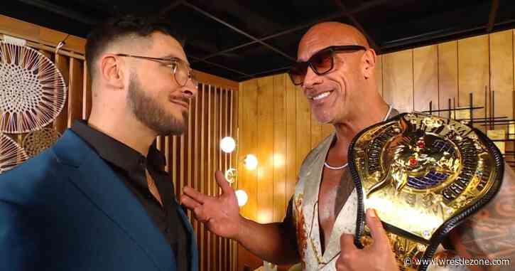 The Rock Told WWE Star To Stop Second-Guessing Himself