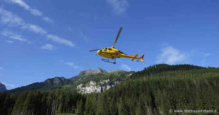 Alpinista precipita per 15 metri sulle Dolomiti Ampezzane, salvata dalla compagna di cordata
