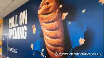 Huge new Greggs store confirmed in Northumberland as billboards go up