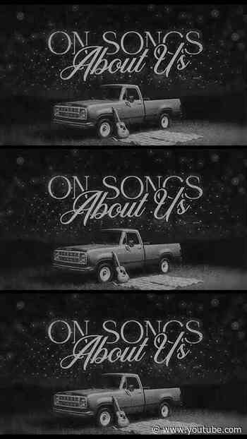 "Songs About Us" is about all of us. Watch the lyric video for the title track from my new album.