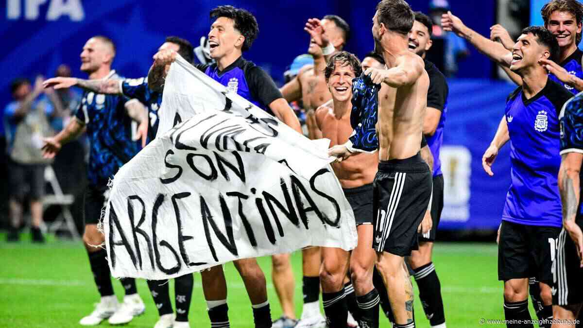 Argentinien droht FIFA-Strafe – Milei verteidigt umstrittene Spieler-Aktion