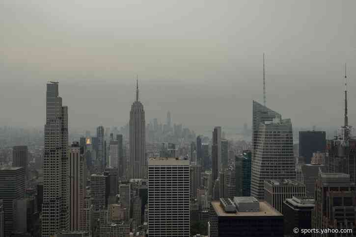 Will wildfire smoke over New York threaten the World Cup final?