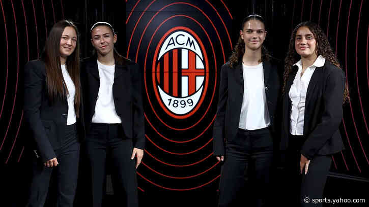FIRST PROFESSIONAL CONTRACTS FOR FOUR WOMEN'S PRIMAVERA PLAYERS