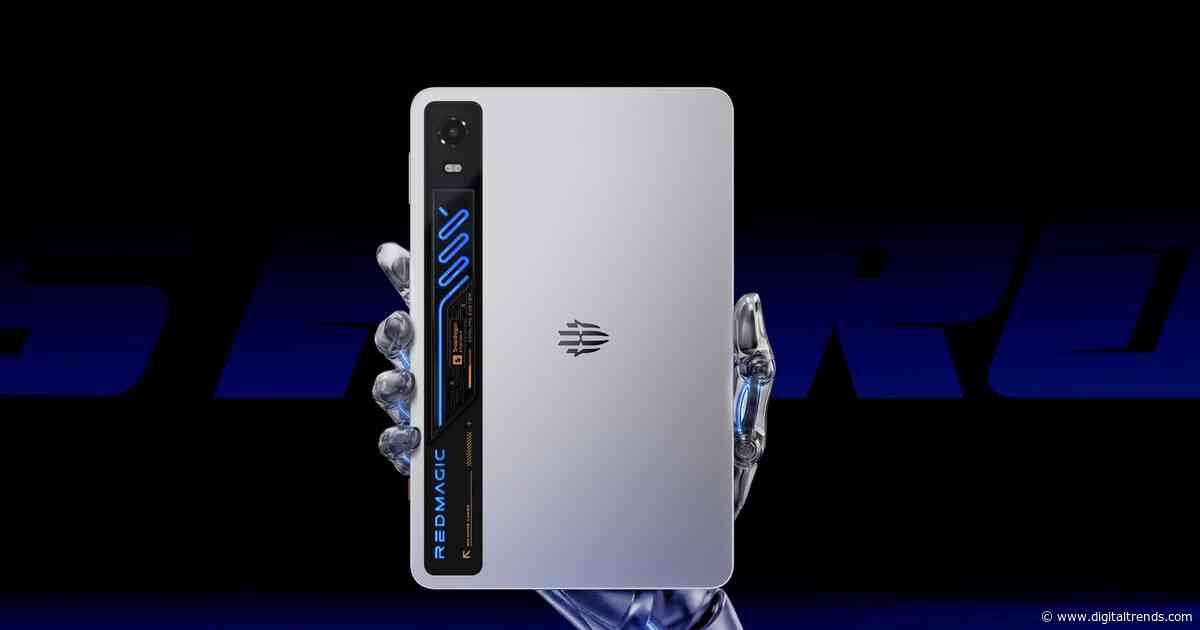 Red Magic’s iPad mini-sized OLED gaming tablet with liquid cooling goes global