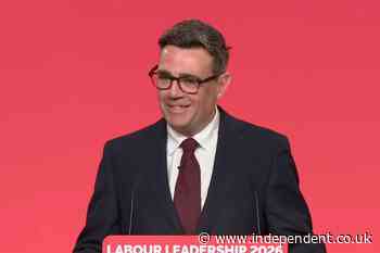 Andy Burnham speech live: New Labour leader vows not to ‘out-Reform Reform’ ahead of becoming PM