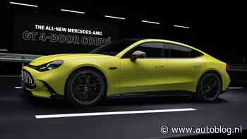 De AMG GT is zo lelijk dat Mercedes er nog twee modellen op baseert