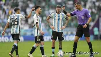 Revealed: Why Argentina fans are worried about World Cup final referee appointment as Slavko Vincic gets Spain clash - despite backlash against holders' for their 'rigged' run so far