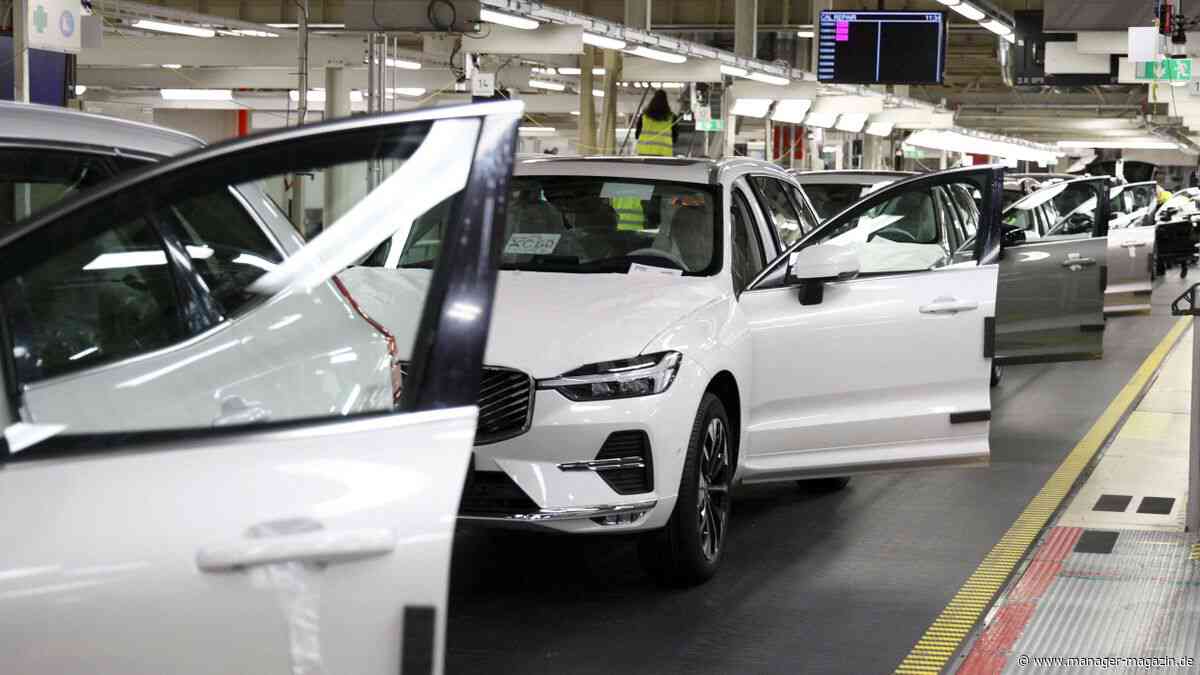 Volvo Cars: Gewinn bricht wegen schwachem China-Geschäft um die Hälfte ein