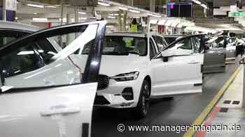Volvo Cars: Gewinn bricht wegen schwachem China-Geschäft um die Hälfte ein