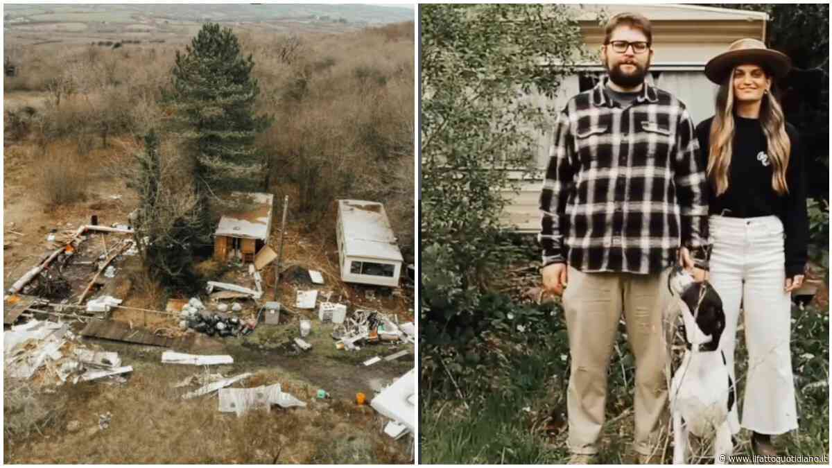 “Abbiamo venduto tutto per comprare un camper vecchio di 25 anni pieno di muffa, con una sola doccia esterna che congelava ogni inverno e un bagno da svuotare a mano”: la storia di Jon e Emilie James