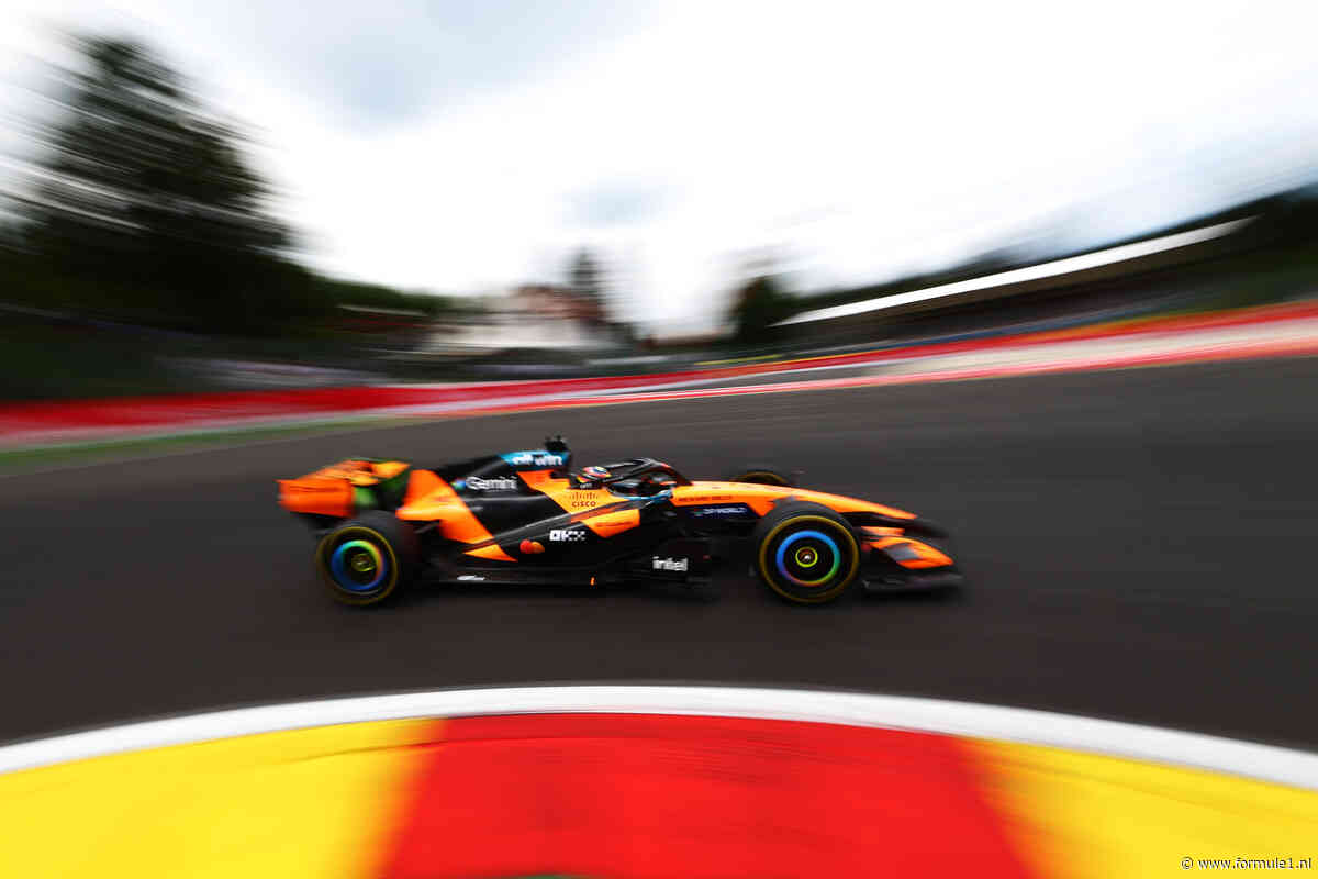 Uitslag eerste vrije training (VT1) GP België