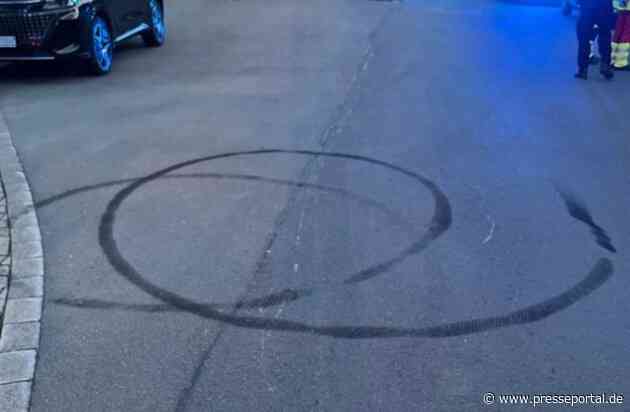 POL-MK: Kleinkraftradfahrer flüchtet nach Unfall - Polizei sucht Zeugen