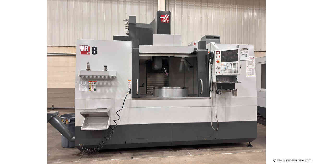 Major Live Webcast Auction Offers Complete Late-Model CNC Mold Manufacturing Facility Surplus to World-Renowned Tire Manufacturer