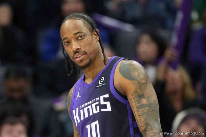 Latest On DeMar DeRozan’s Free Agency