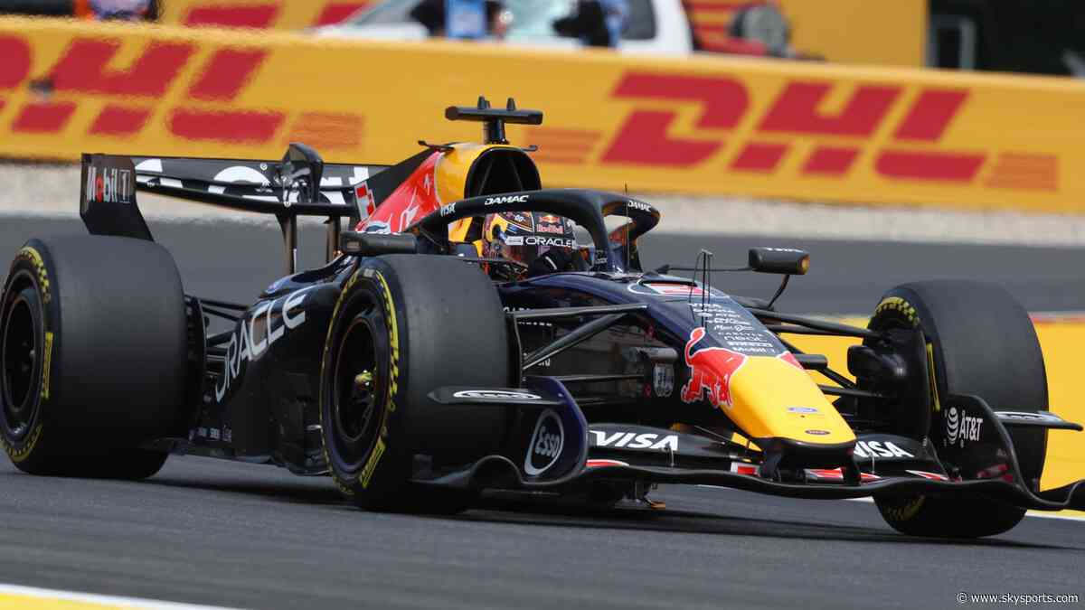 Verstappen tops Hamilton as Mercedes struggle in first Spa practice