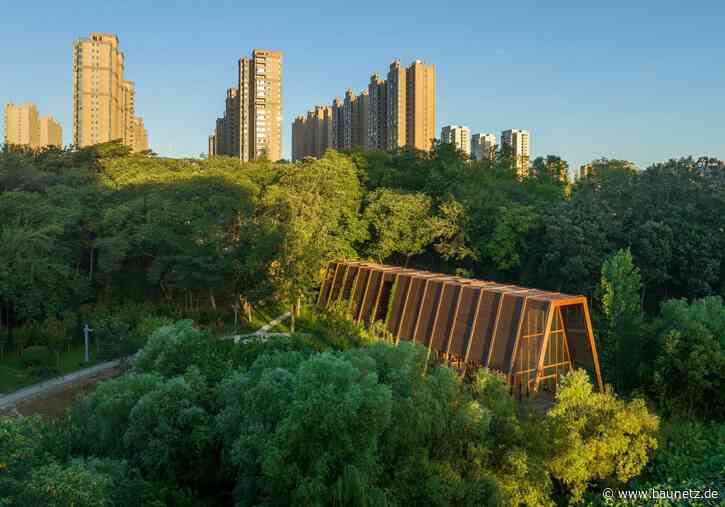 Wandeln zwischen Tee und Wissen - Nachbarschaftszentrum von Christoph Hesse Architekten in Xinyang