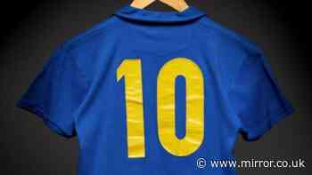 Pele's famous No 10 shirt becomes the second most expensive of all time and sells for £3.6m