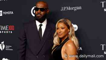 LeBron James makes emotional health scare speech as he joins sporting royalty including Jalen Brunson and Alysa Liu at Time100 gala