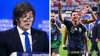 Argentiniens Präsident sagt WM-Finale aus kuriosem Grund ab