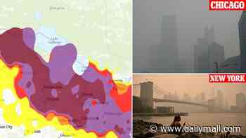 Deadly toxic air smothers America as millions in 16 states are told to stay indoors... and experts reveal what ONE day does to your body