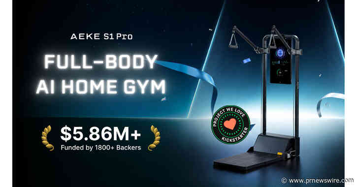 L'AEKE S1 Pro a levé plus de 5,86 millions de dollars américains sur Kickstarter, marquant ainsi une nouvelle étape importante pour les salles de sport connectées à domicile