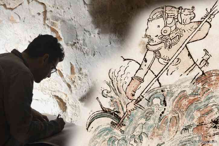 A Mural at Ancient City of Calakmul May Be the Oldest Known Image of Maya Hero Juun Ajaw