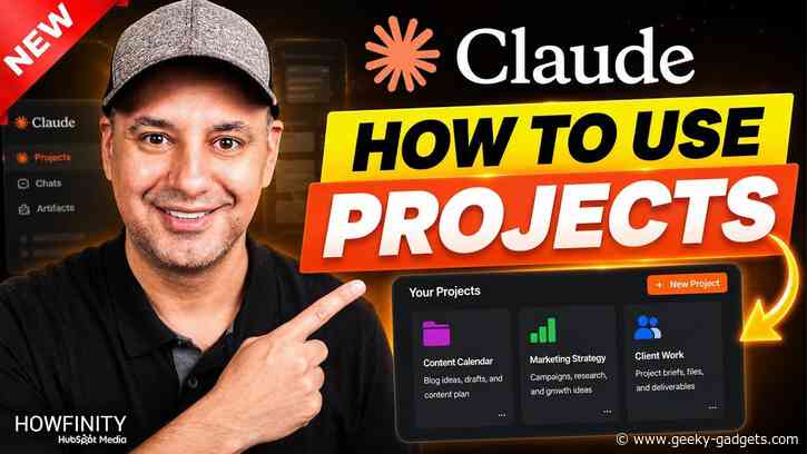 Claude Projects Centralize Chats and Files for AI Workflows